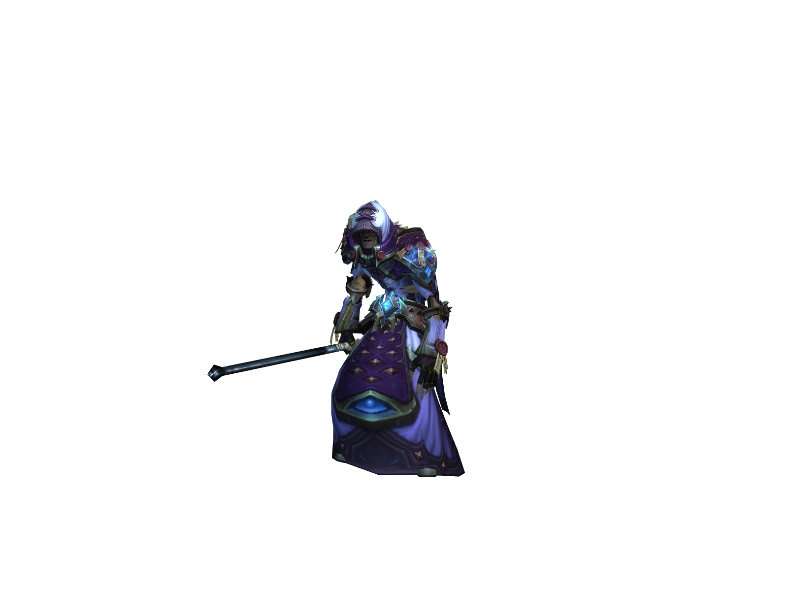 Solzenra 3D character render