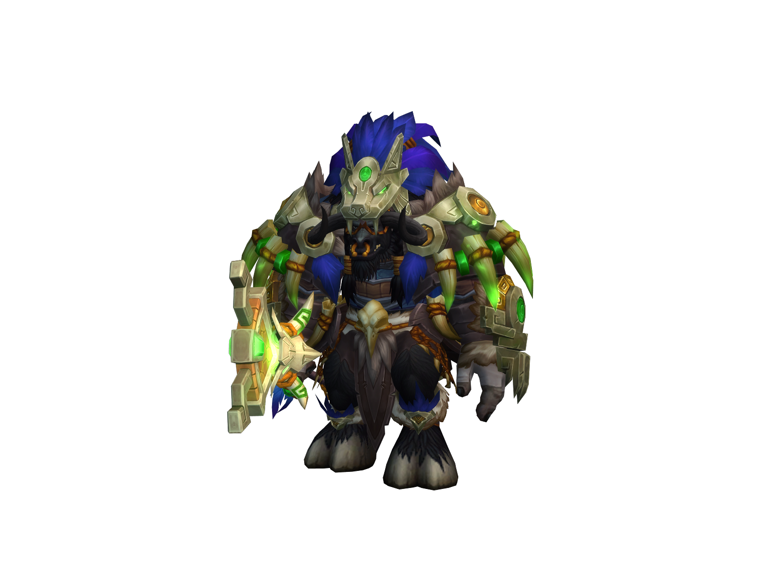 Selvarkes 3D character render