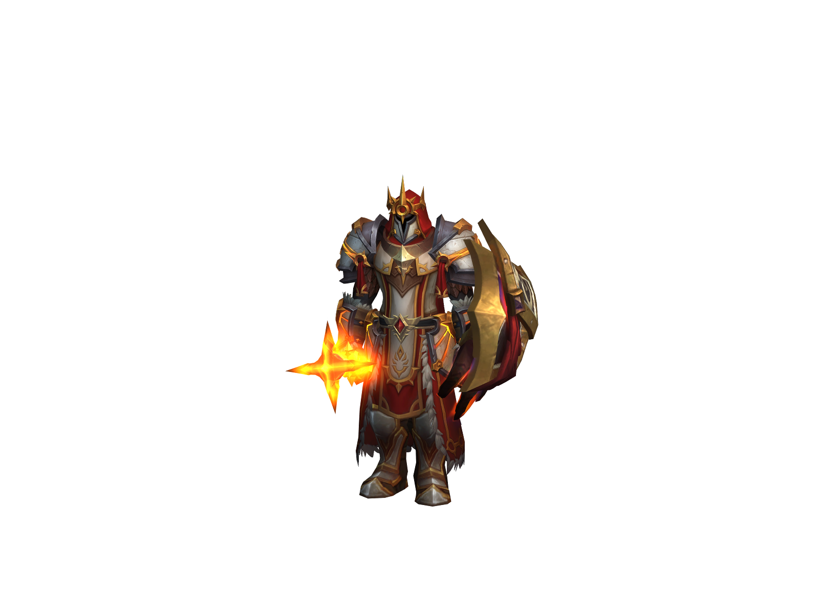 Mertence 3D character render