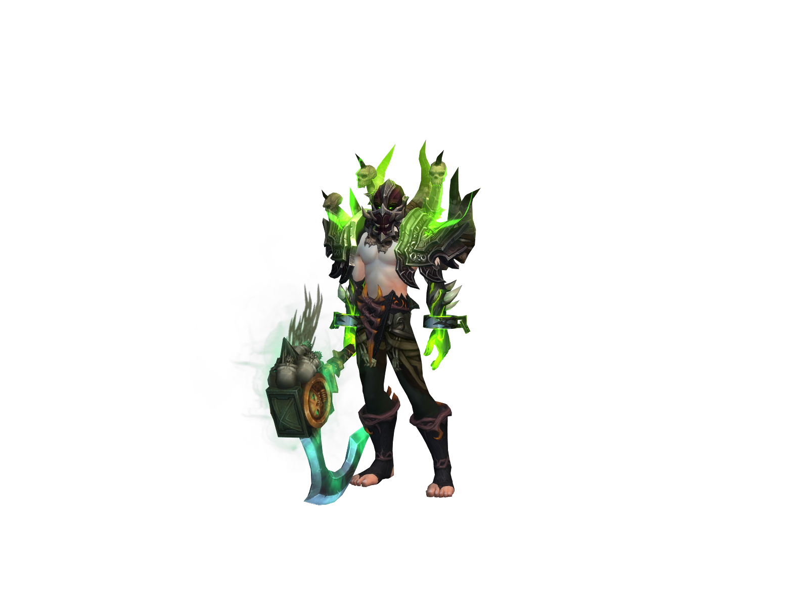 Elelas 3D character render