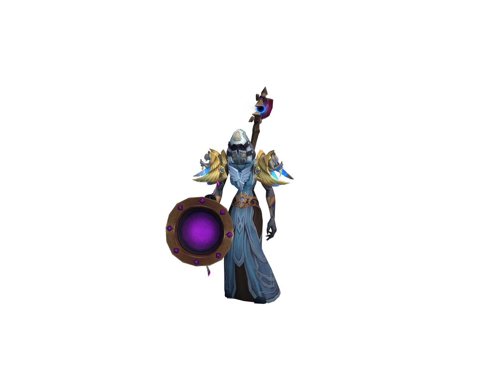 Perse 3D character render