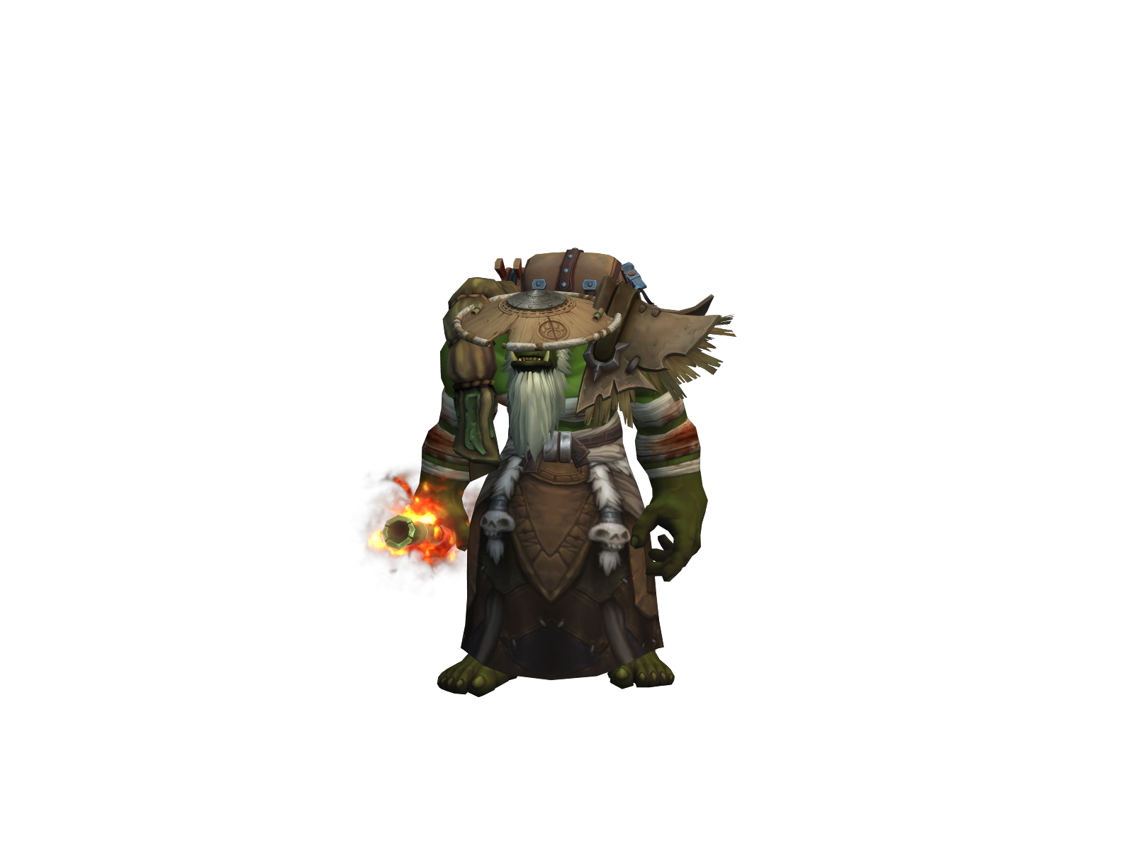 Zulvrak 3D character render