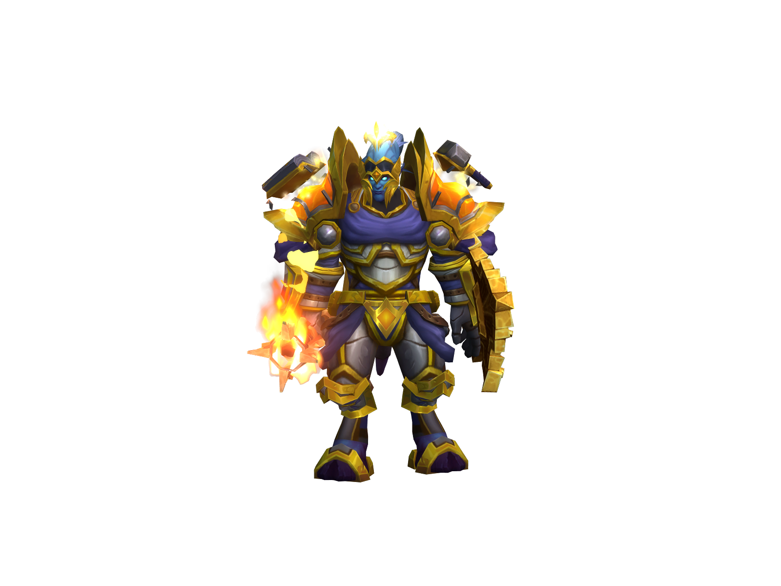 Morticas 3D character render