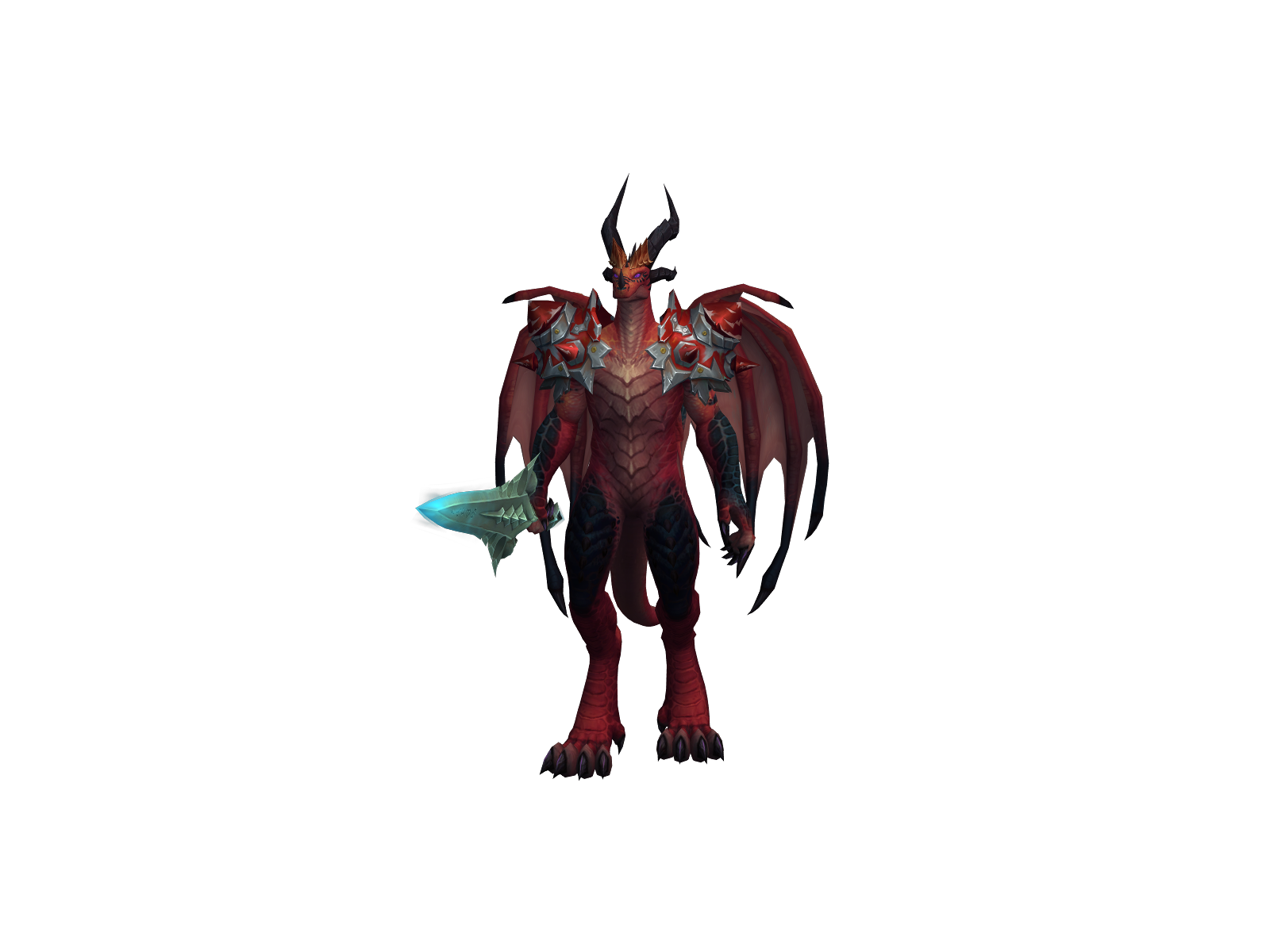 Jackiro 3D character render