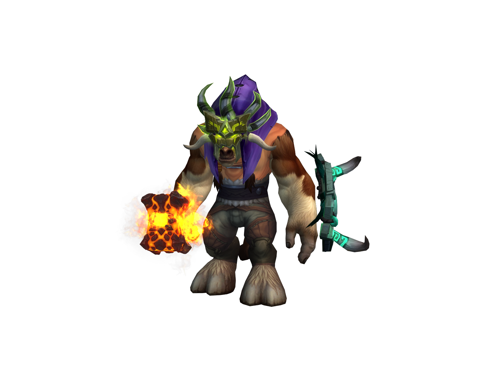 Howlingwind 3D character render