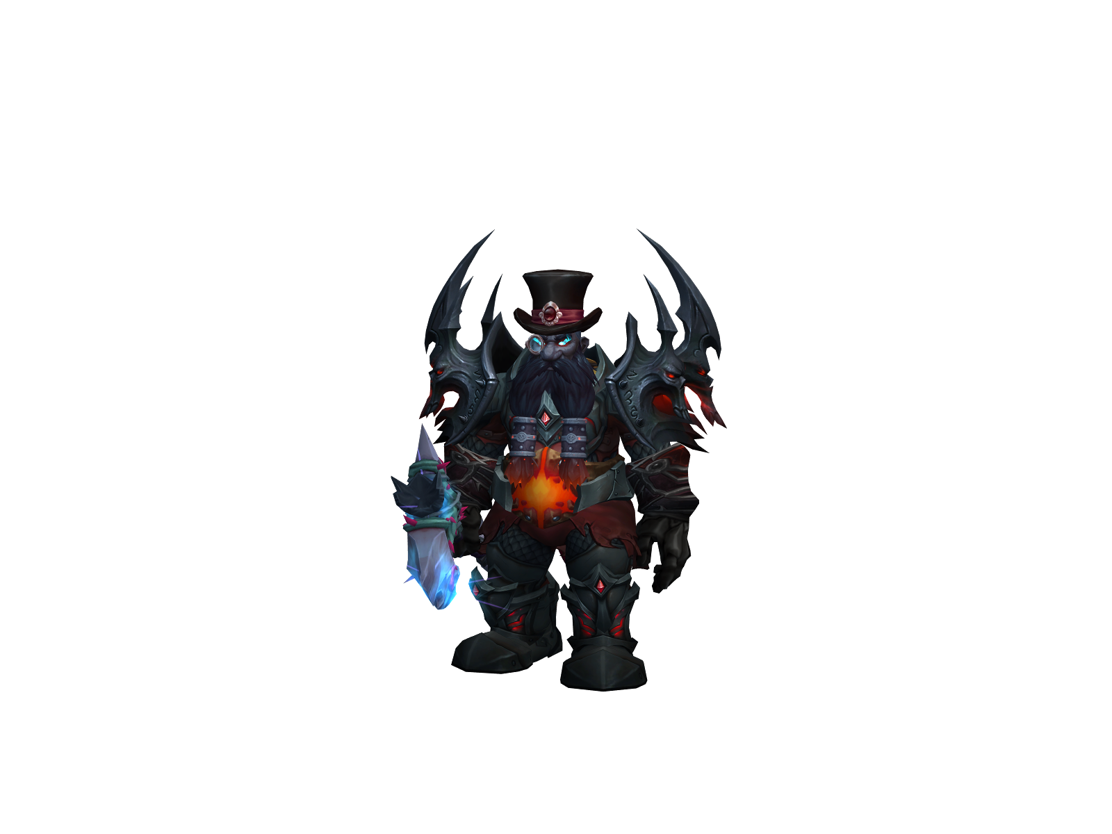 Ragnol 3D character render