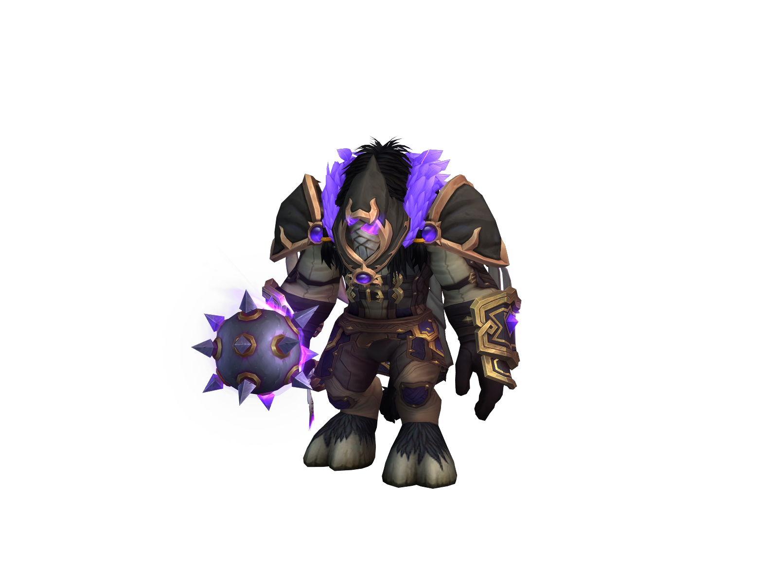 Pureangus 3D character render