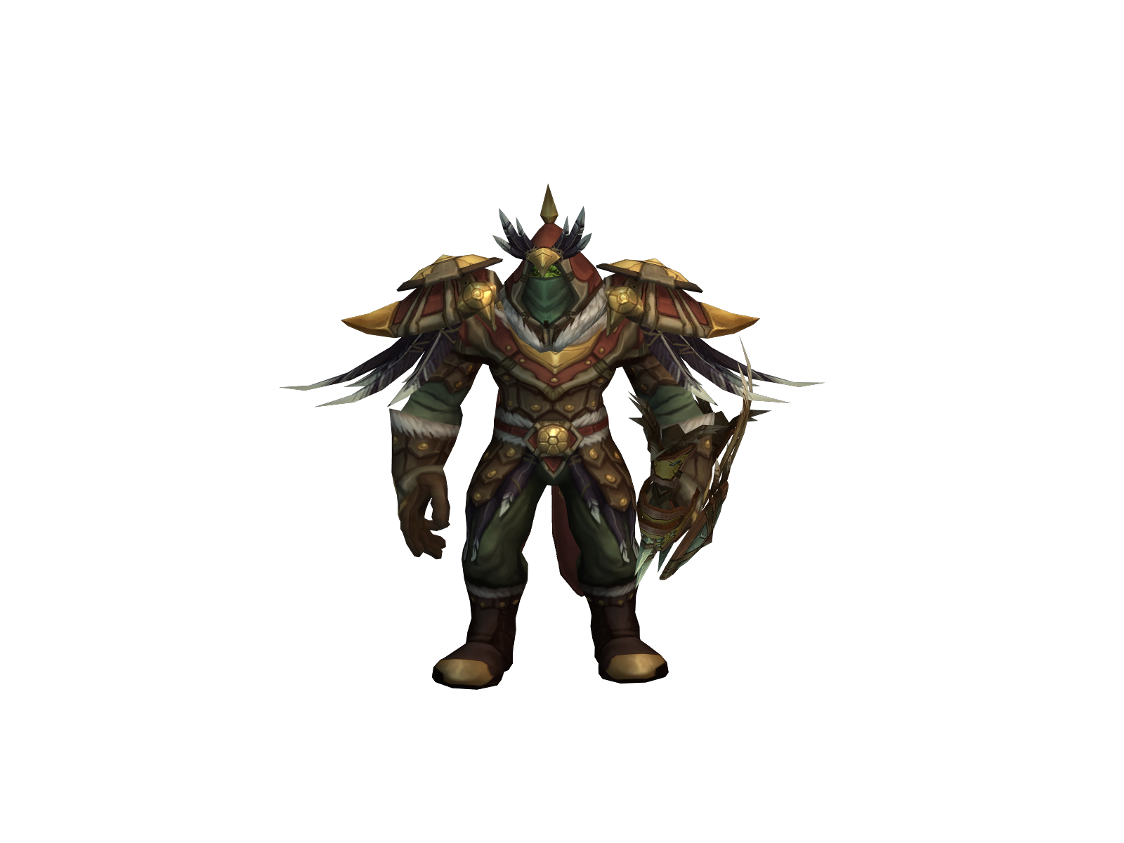 Muca 3D character render