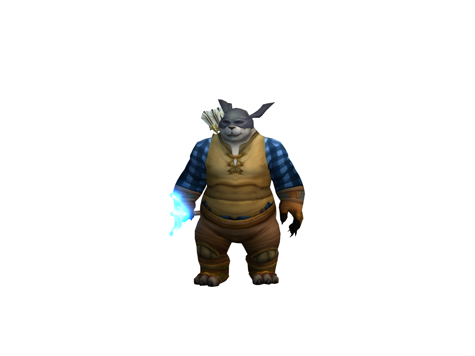 Tgpanda 3D character render