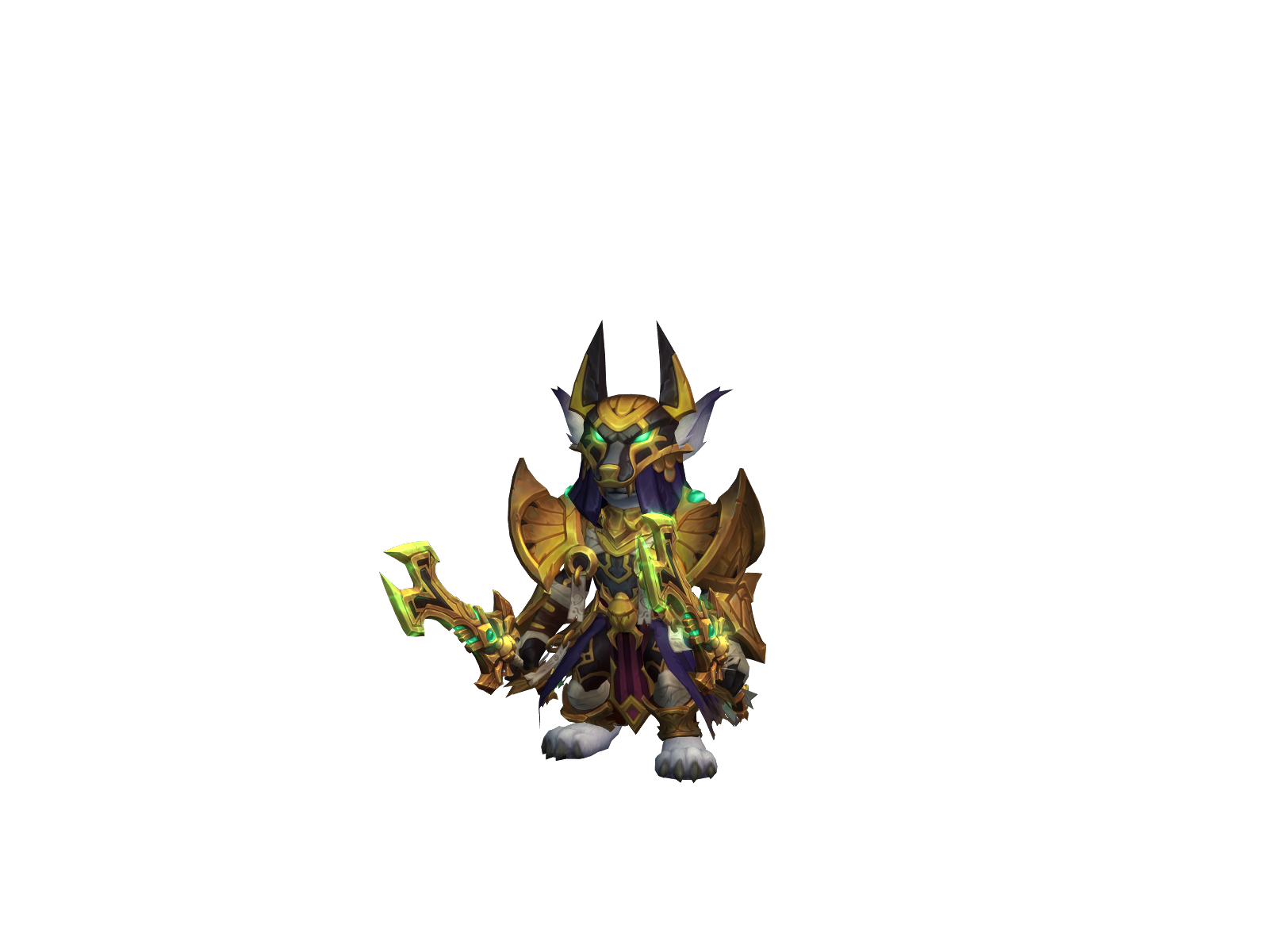Youngblades 3D character render