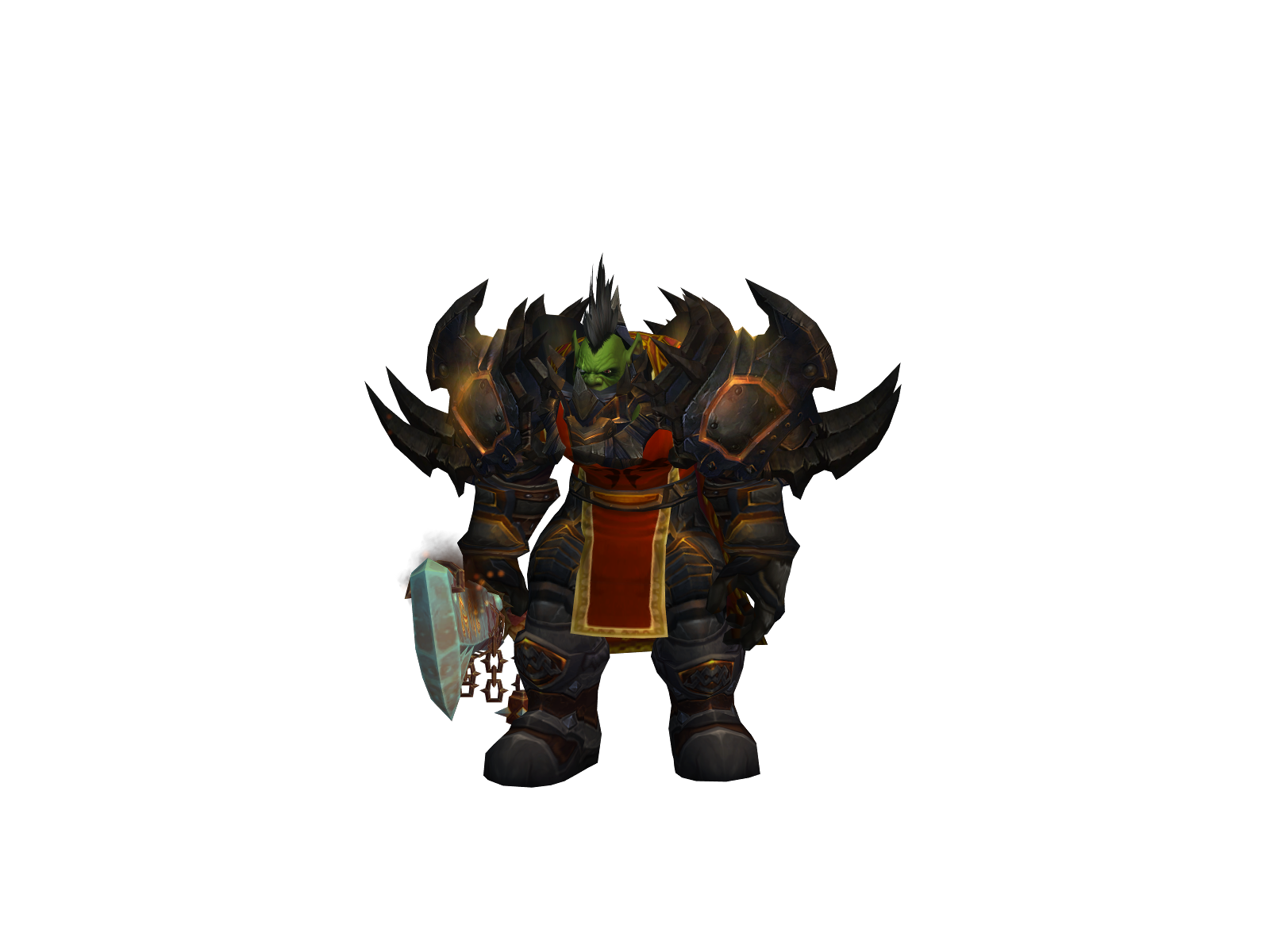 Gorgorr 3D character render