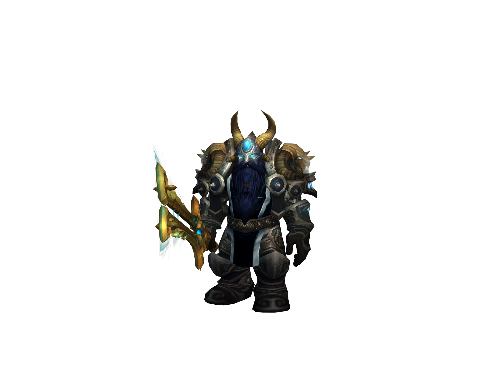 Hroarr 3D character render