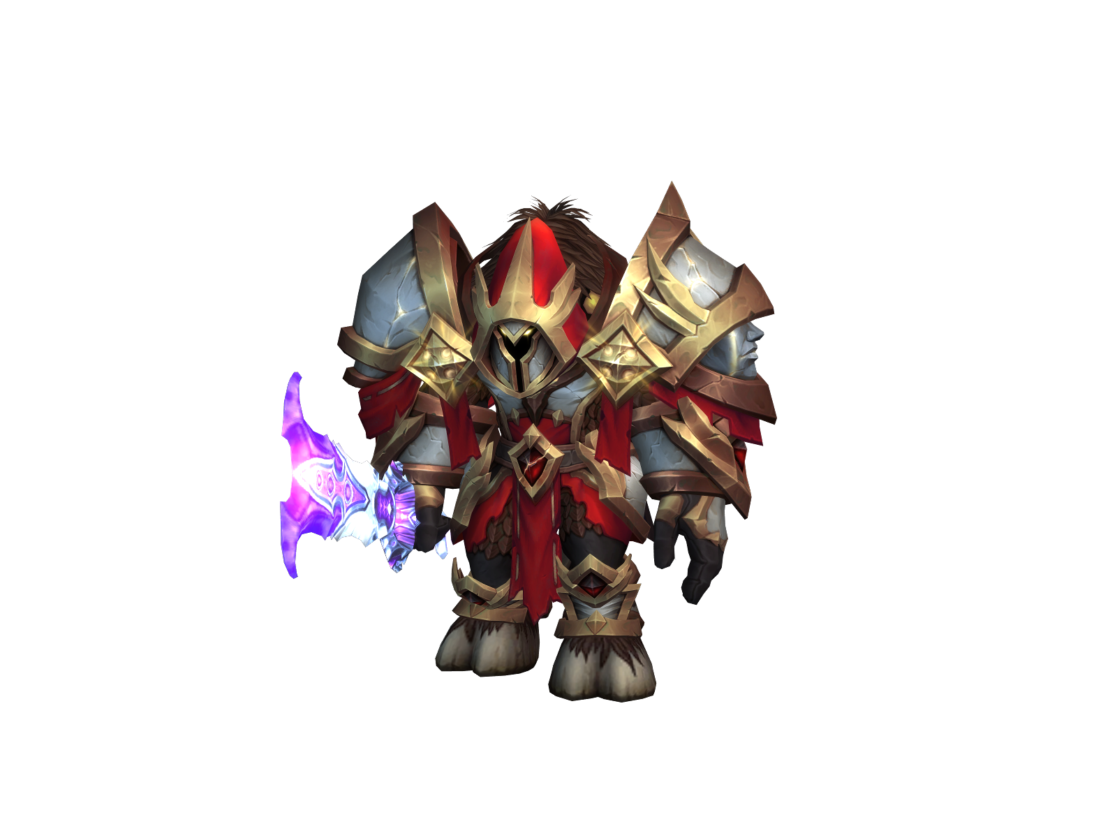 Tauhu 3D character render