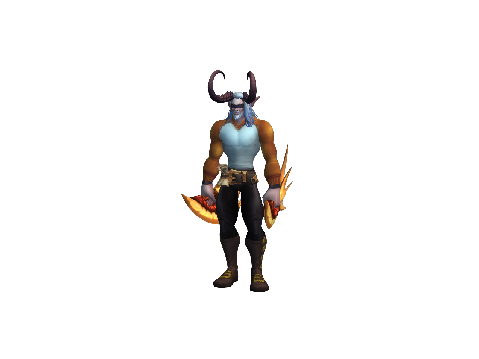 Baynaught 3D character render