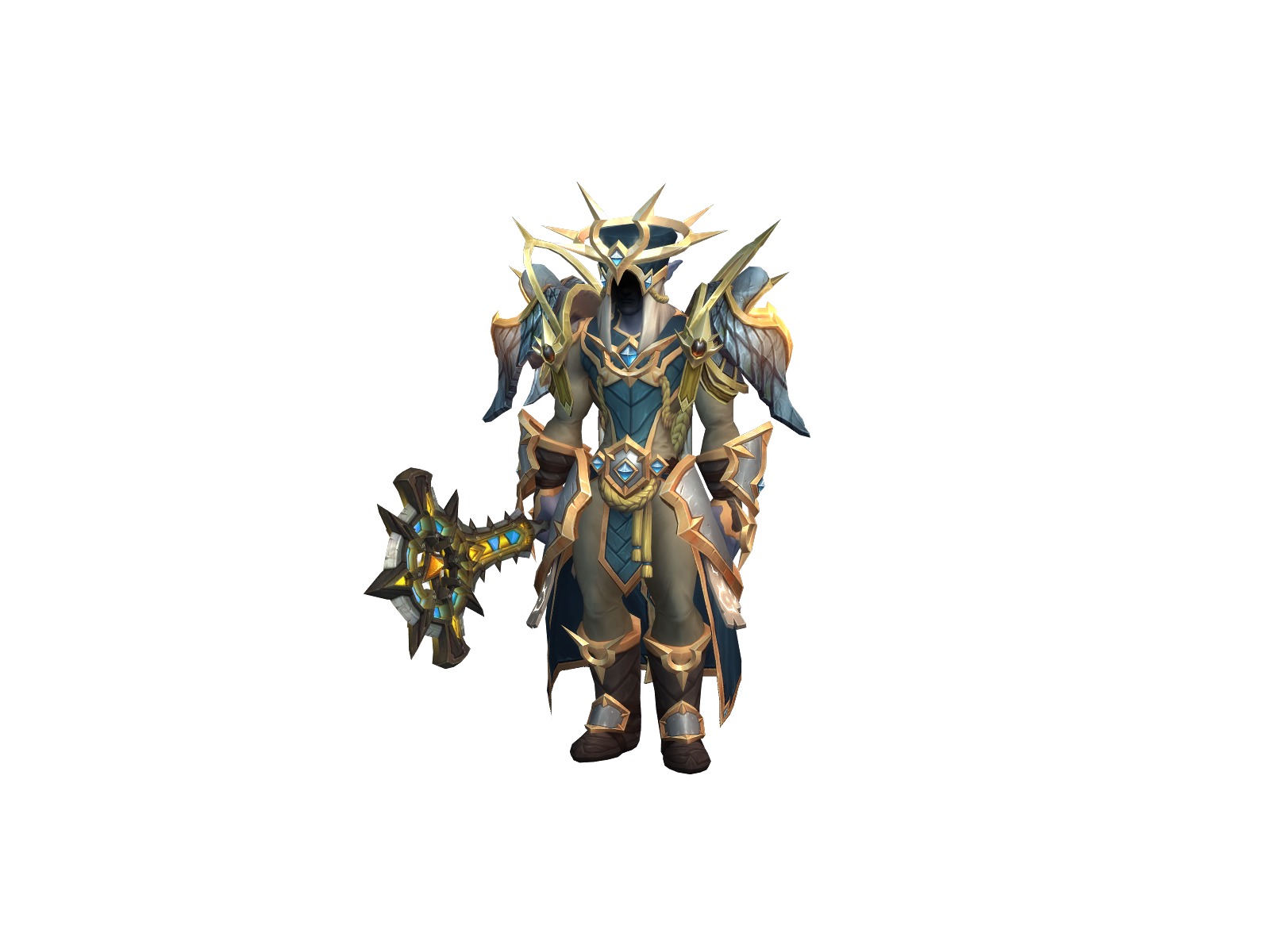Frawlic 3D character render