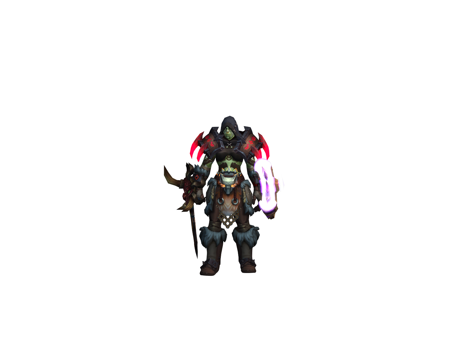 Rèiki 3D character render