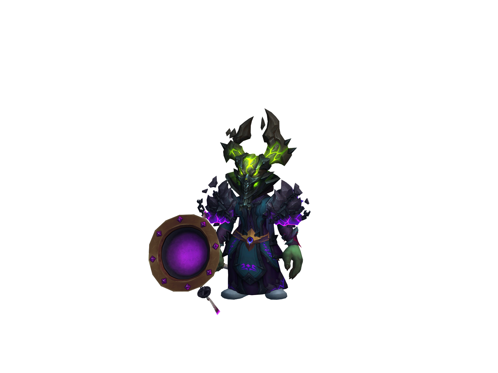 Nyokovexbeam 3D character render