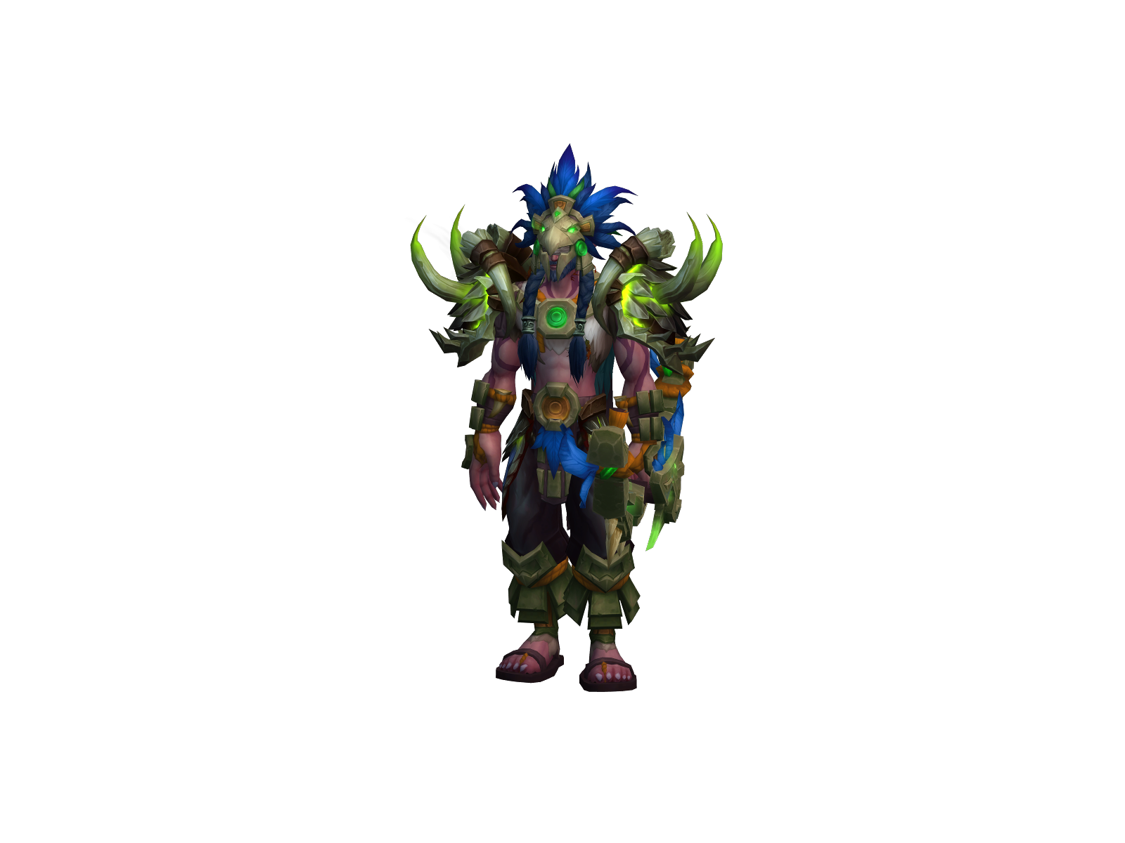 Superbroken 3D character render