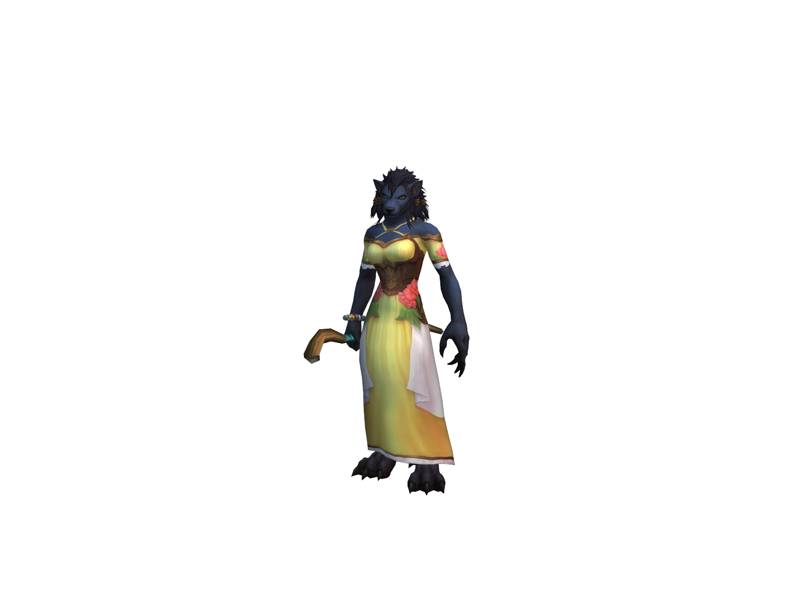 Aurapluviam 3D character render