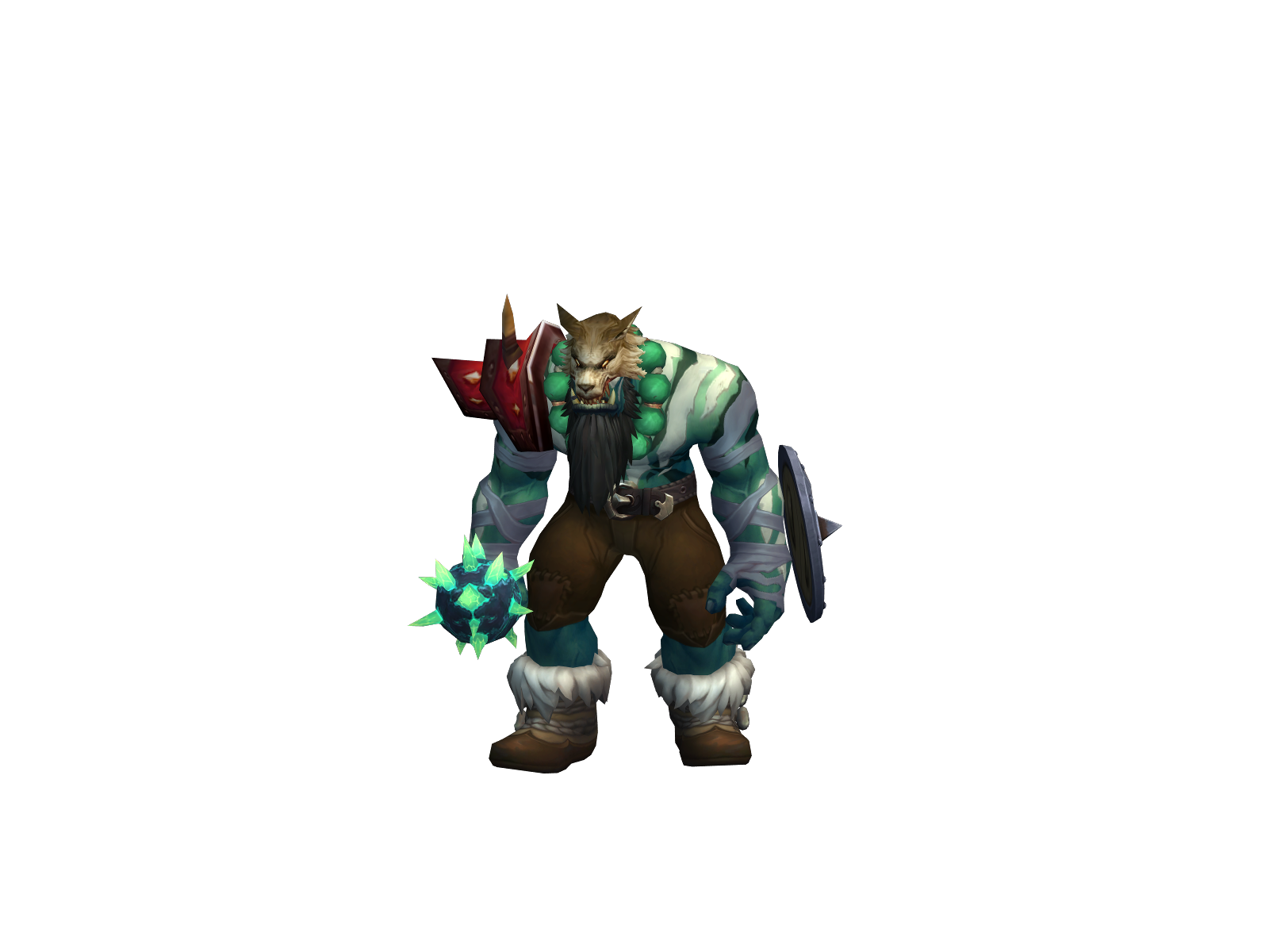 Nazgob 3D character render