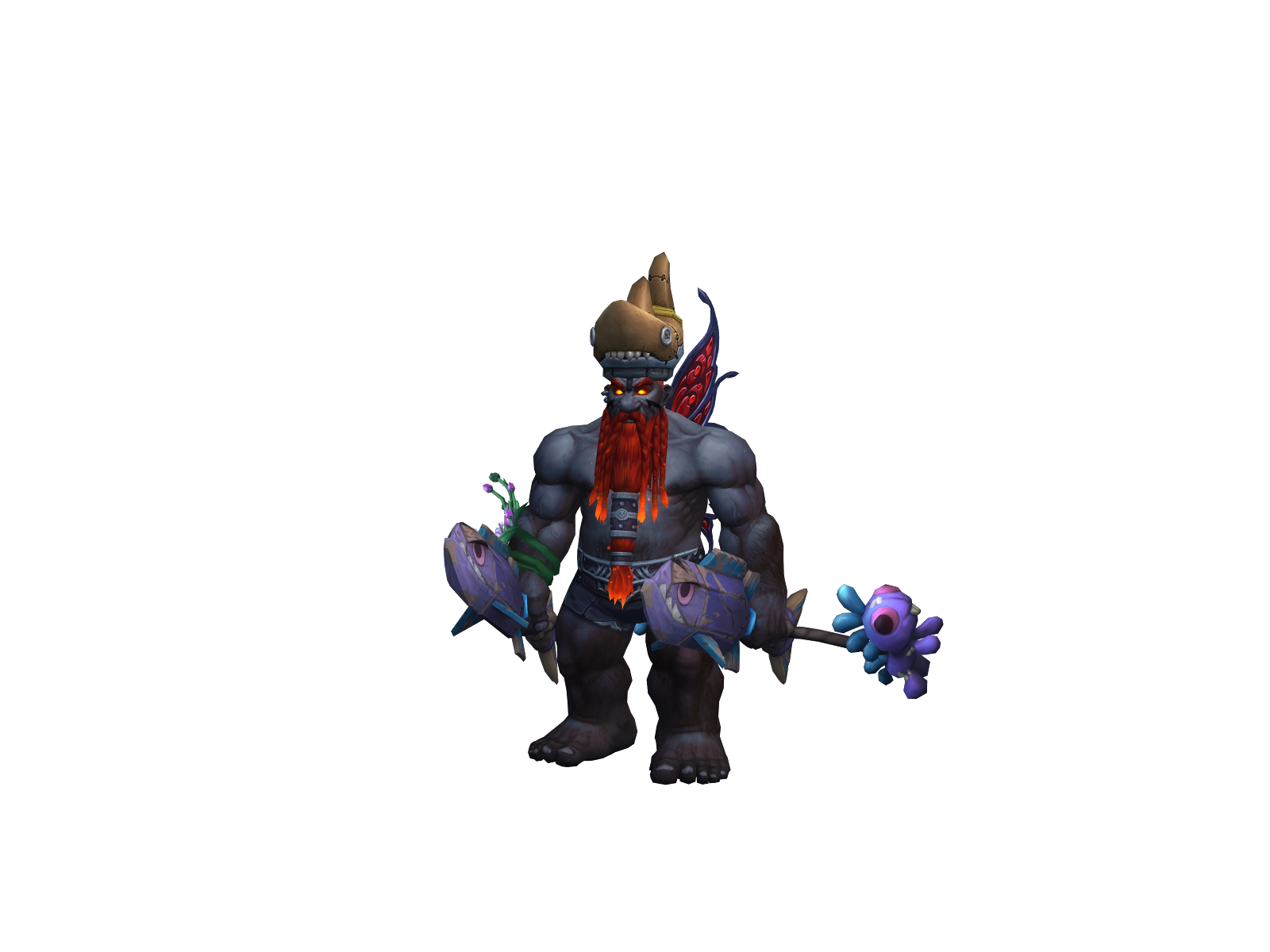 Helsmash 3D character render