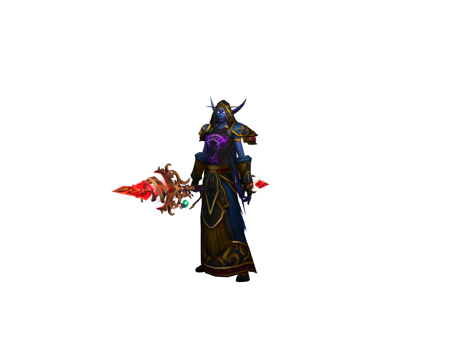 Bdhalia 3D character render