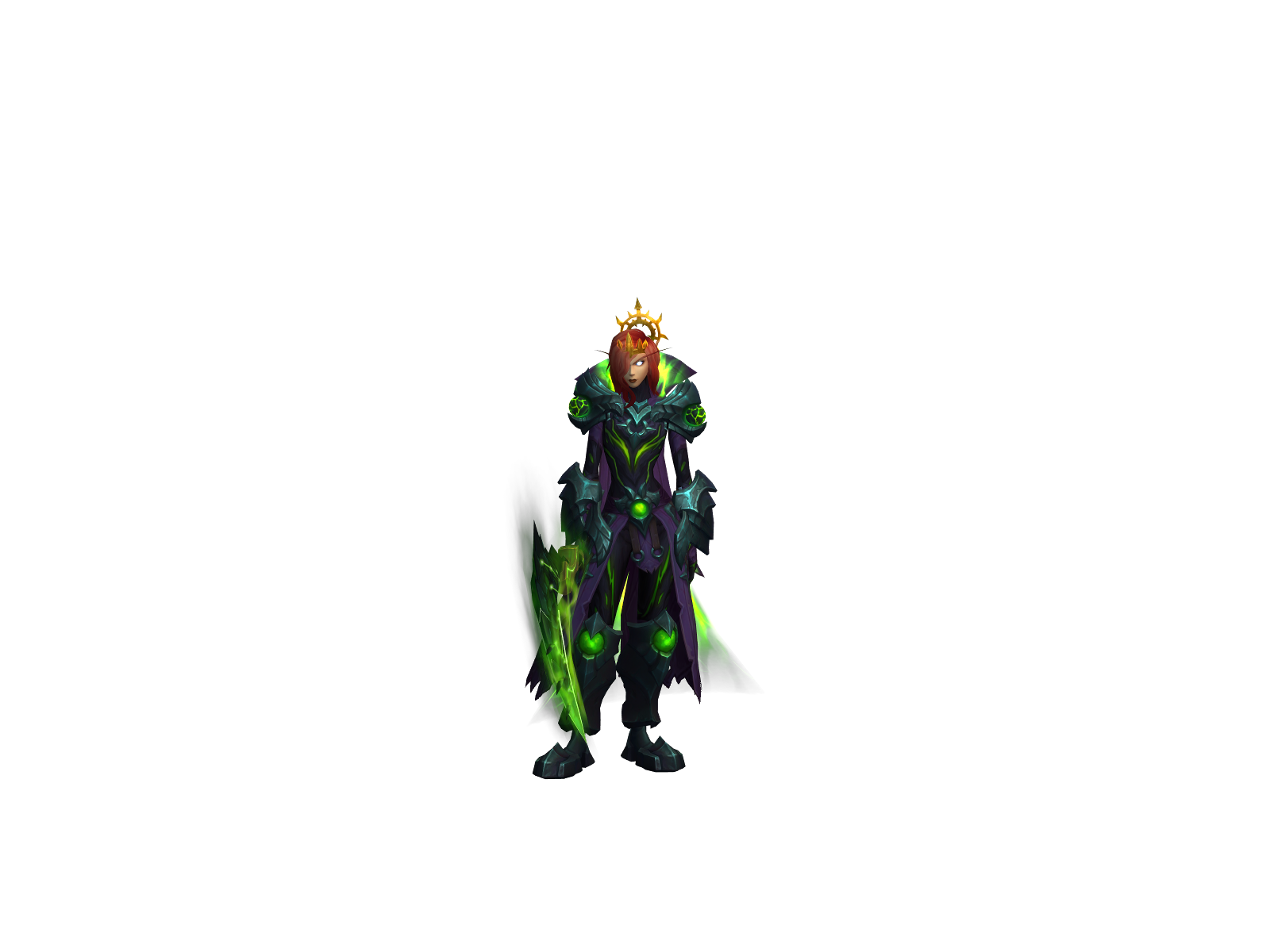 Mørgânâ 3D character render
