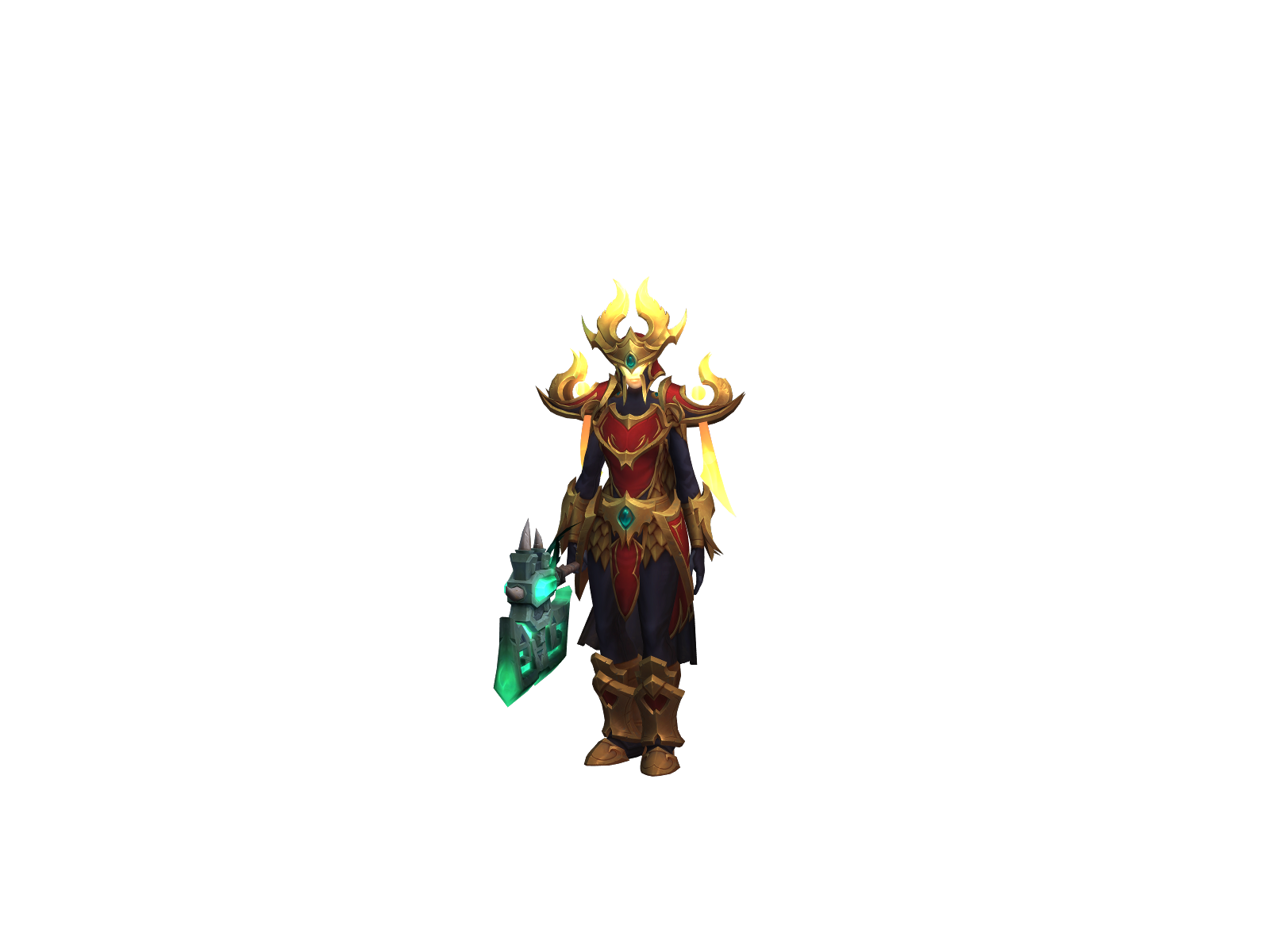 Paliodin 3D character render