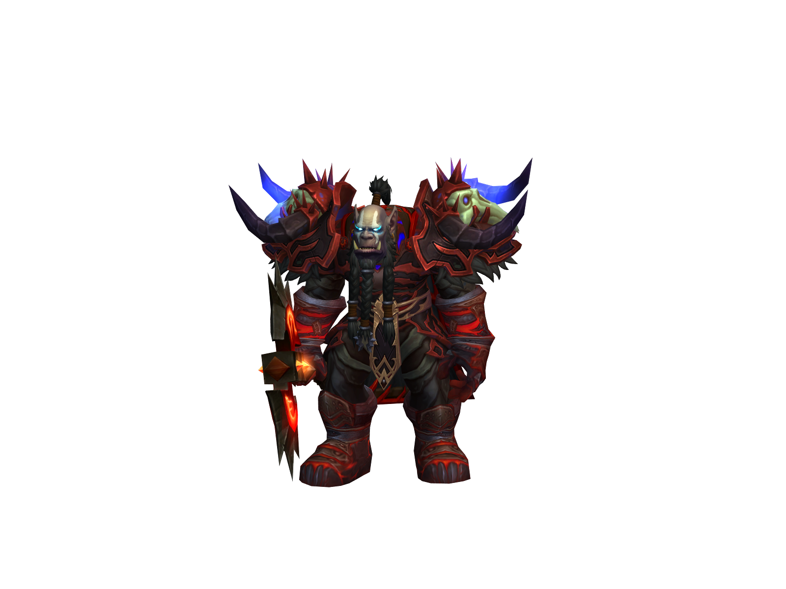 Merkosias 3D character render