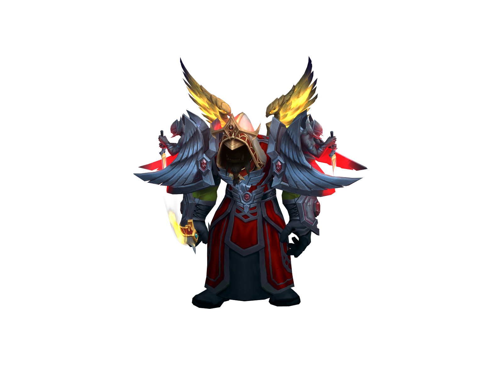 Holygoose 3D character render
