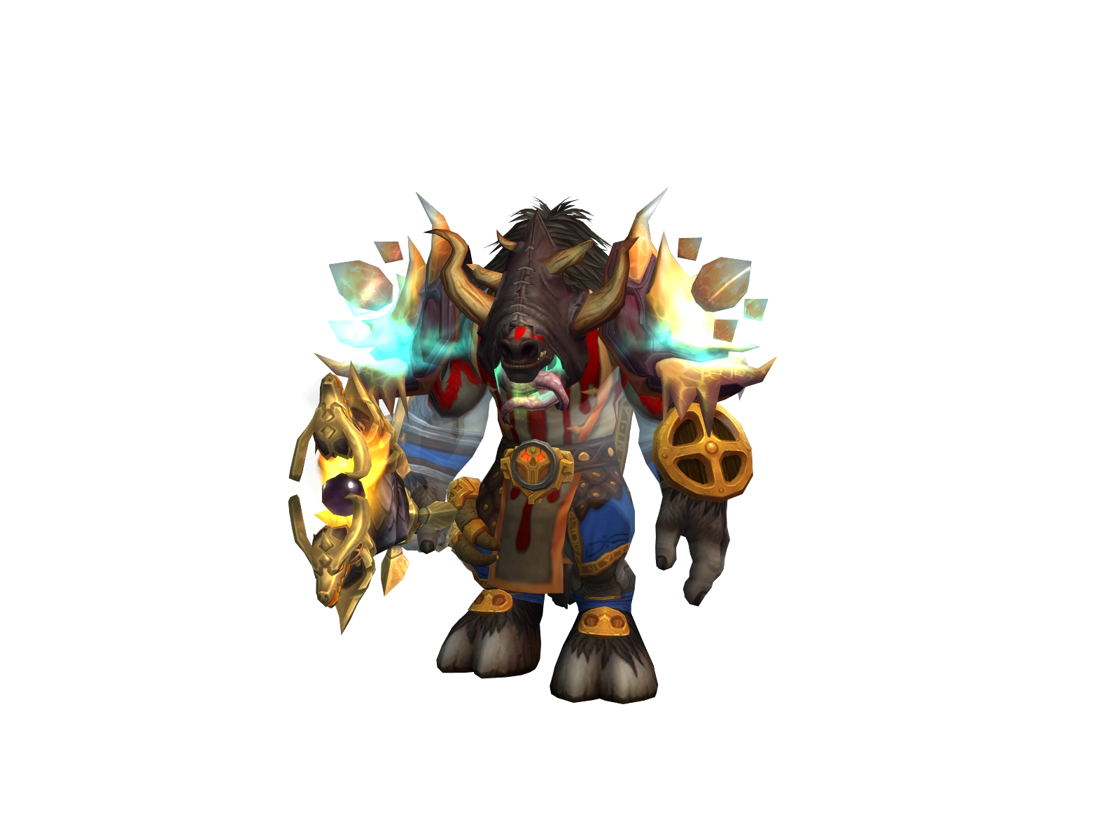 Tribes 3D character render