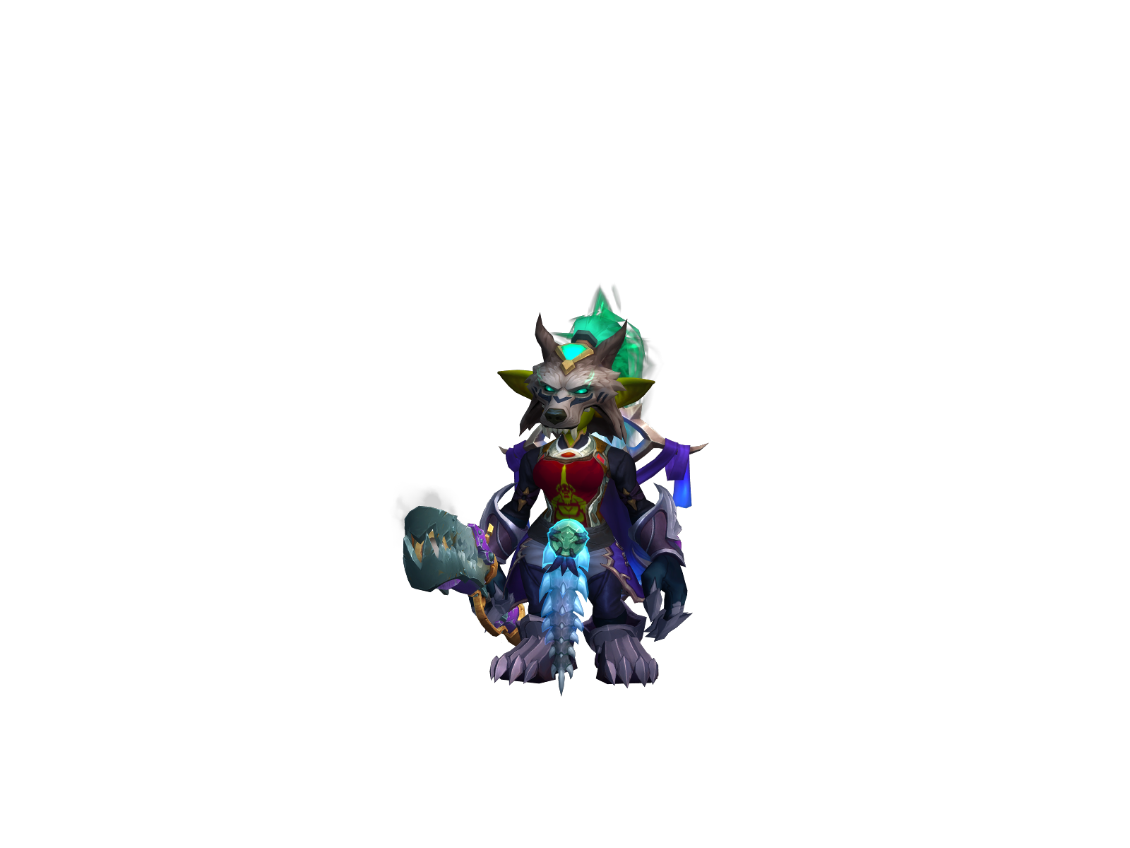 Rayfinkle 3D character render