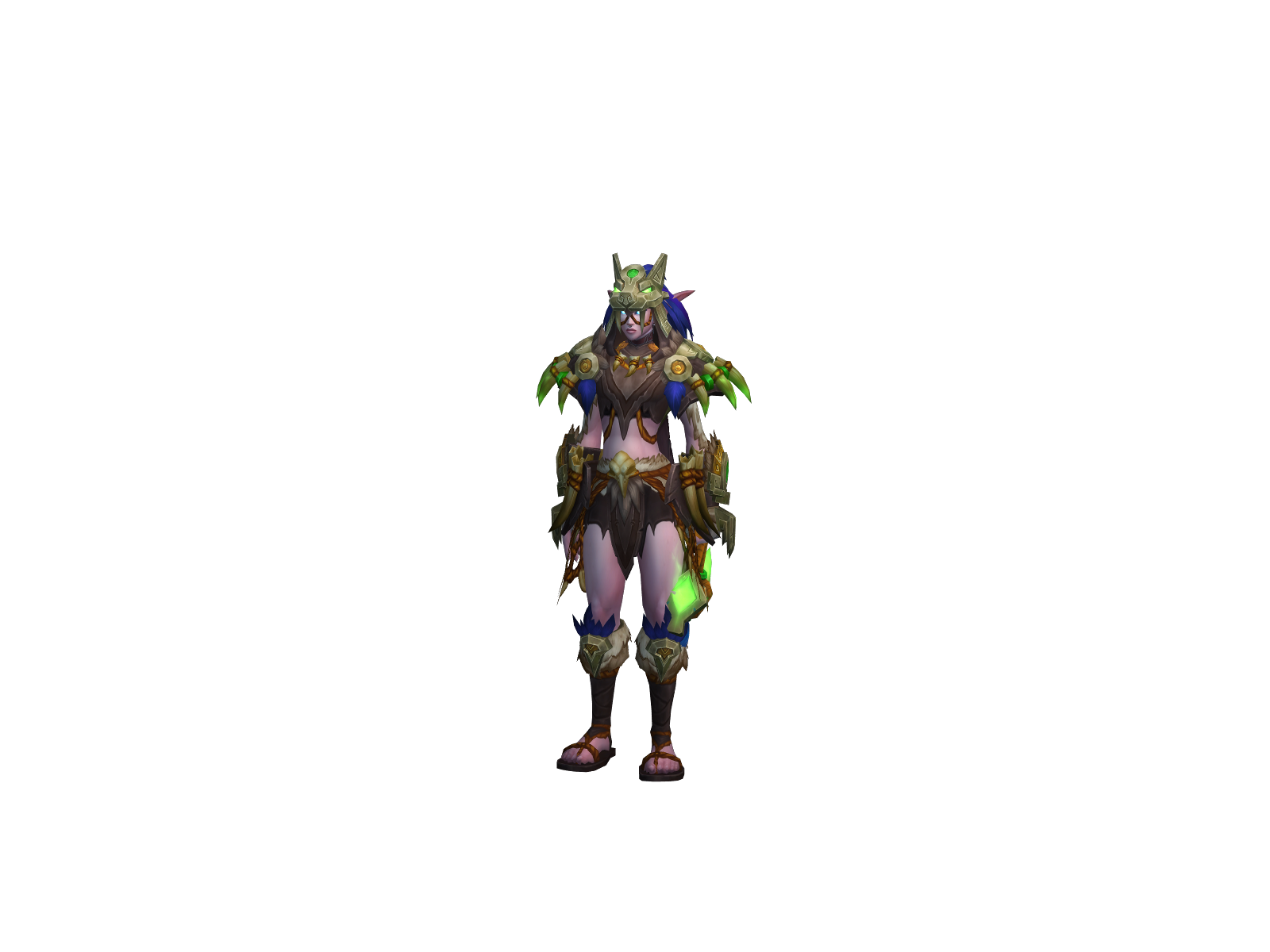 Raikuno 3D character render