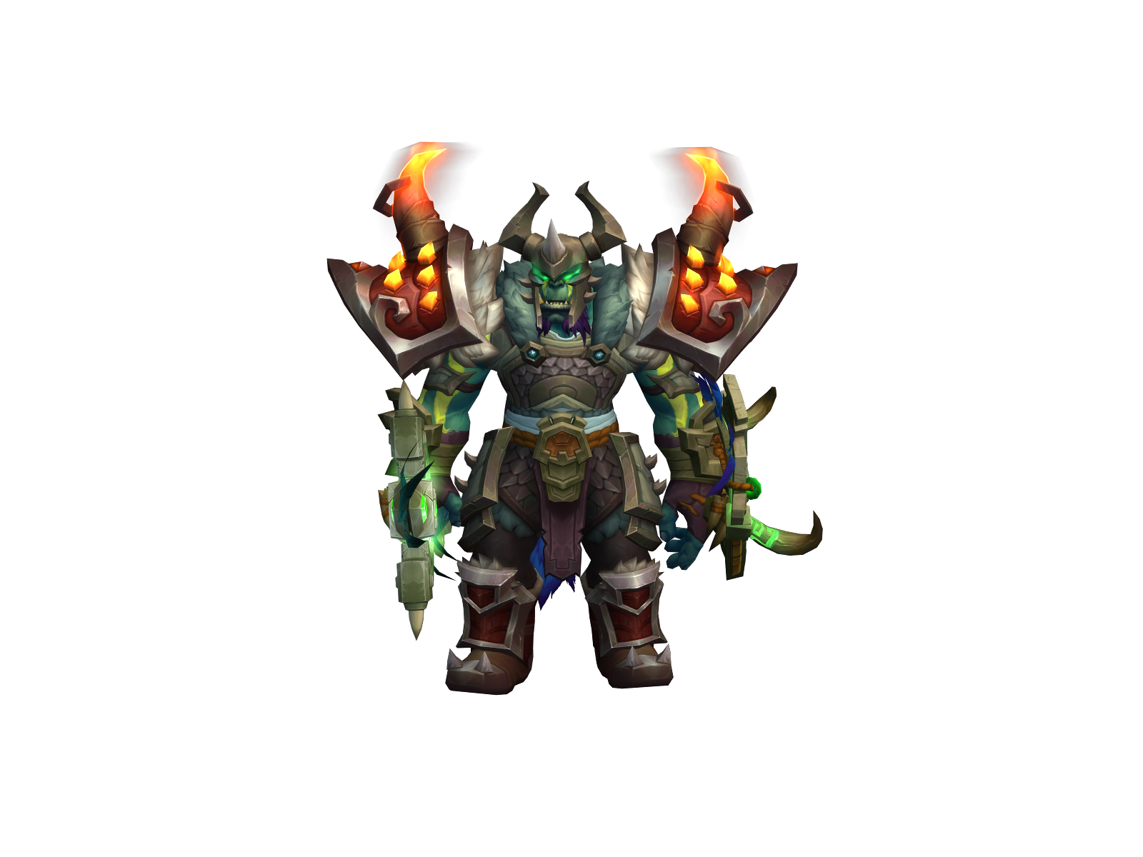 Diger 3D character render