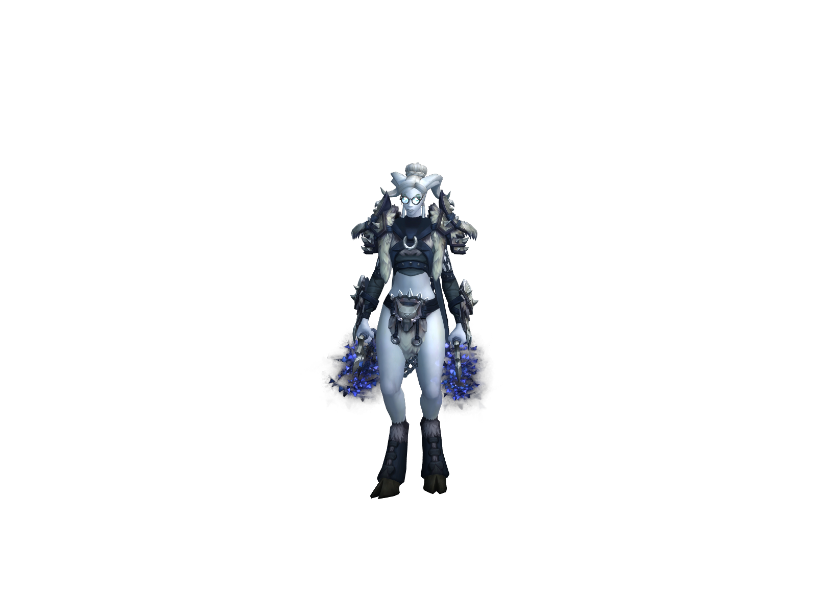 Glampy 3D character render
