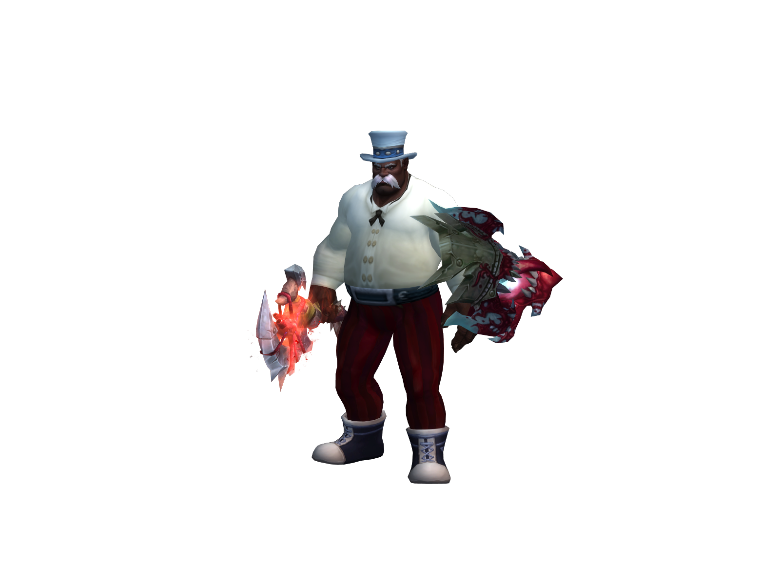 Uninstall 3D character render