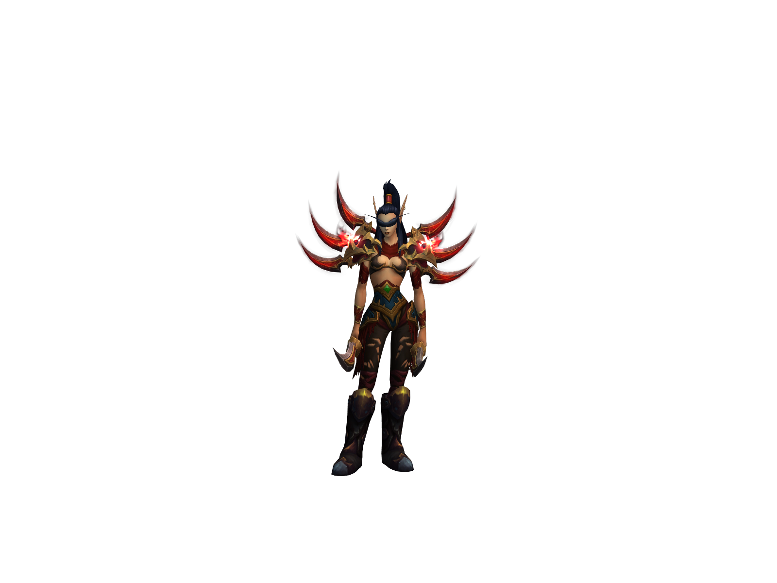 Jessebella 3D character render