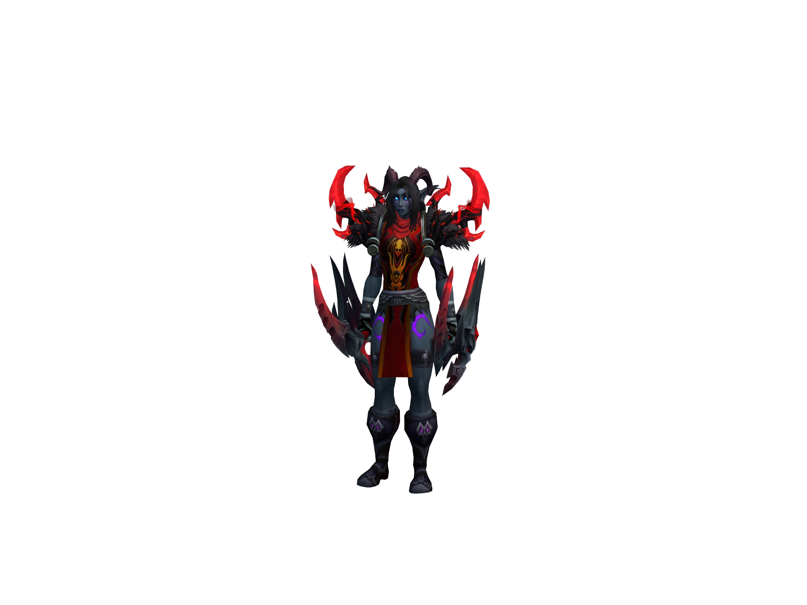Tserp 3D character render