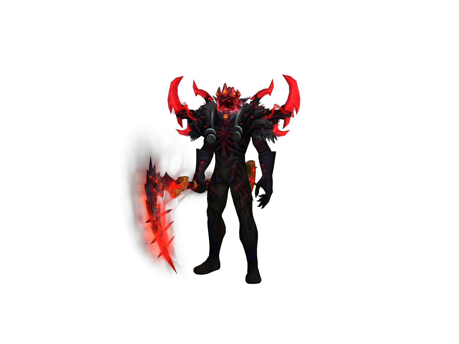Vorake 3D character render