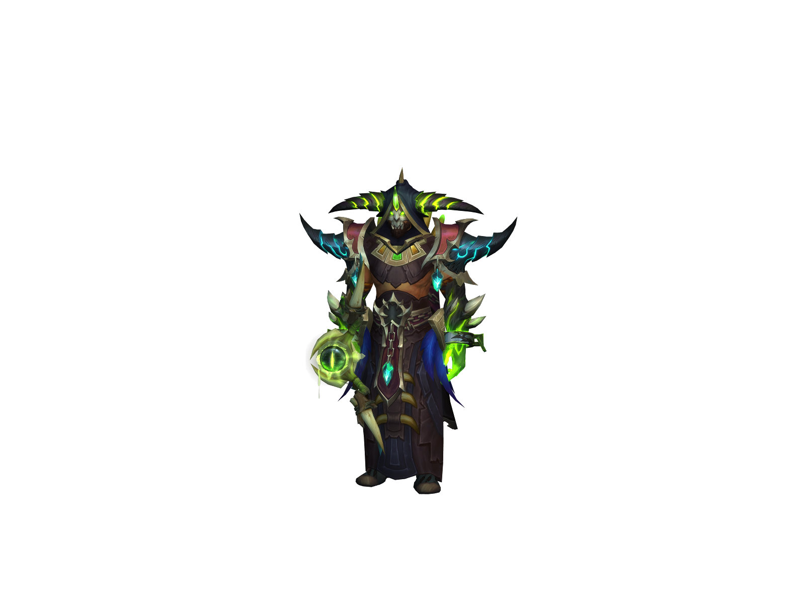 Fantome 3D character render