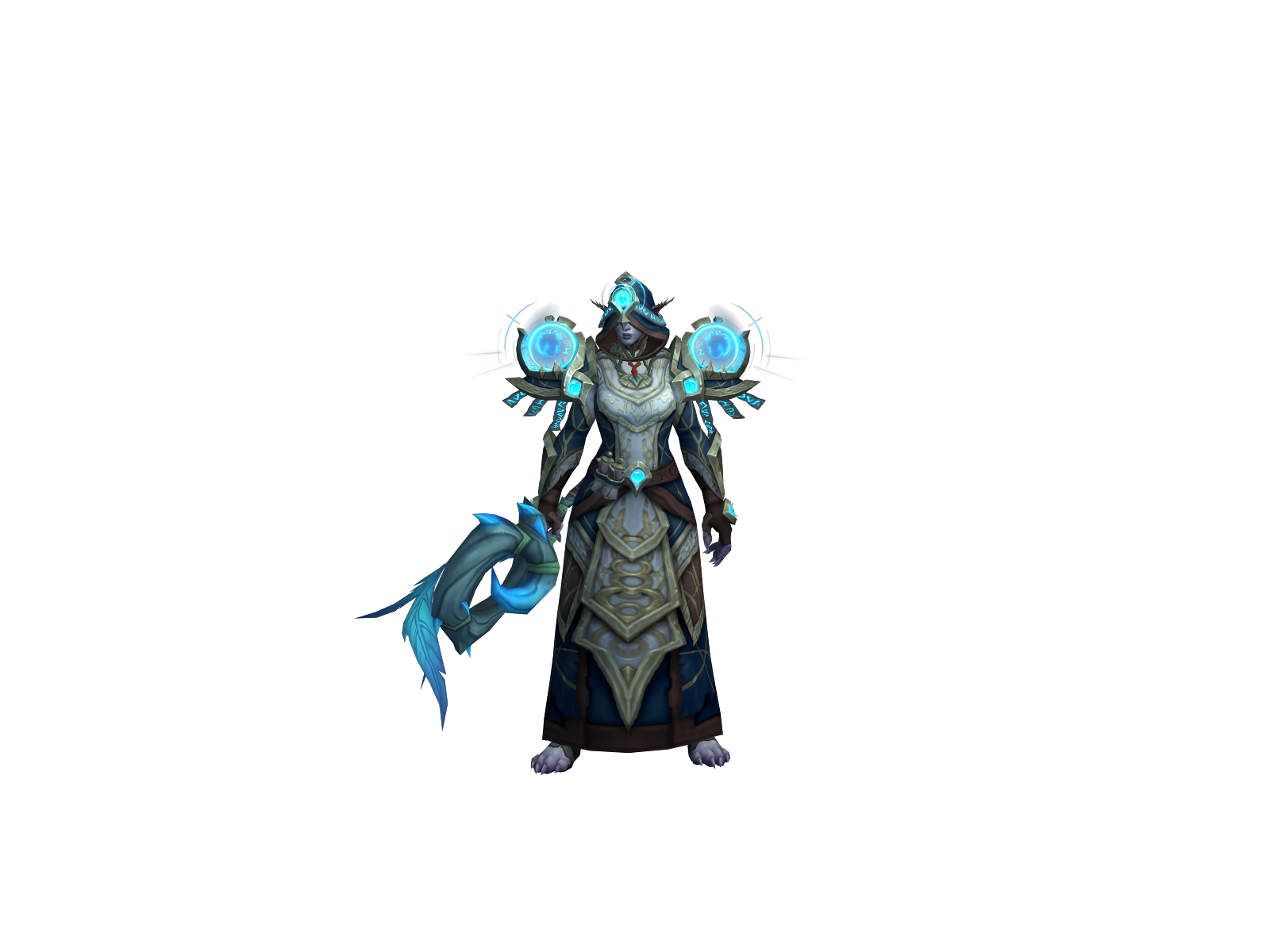 Zayanir 3D character render