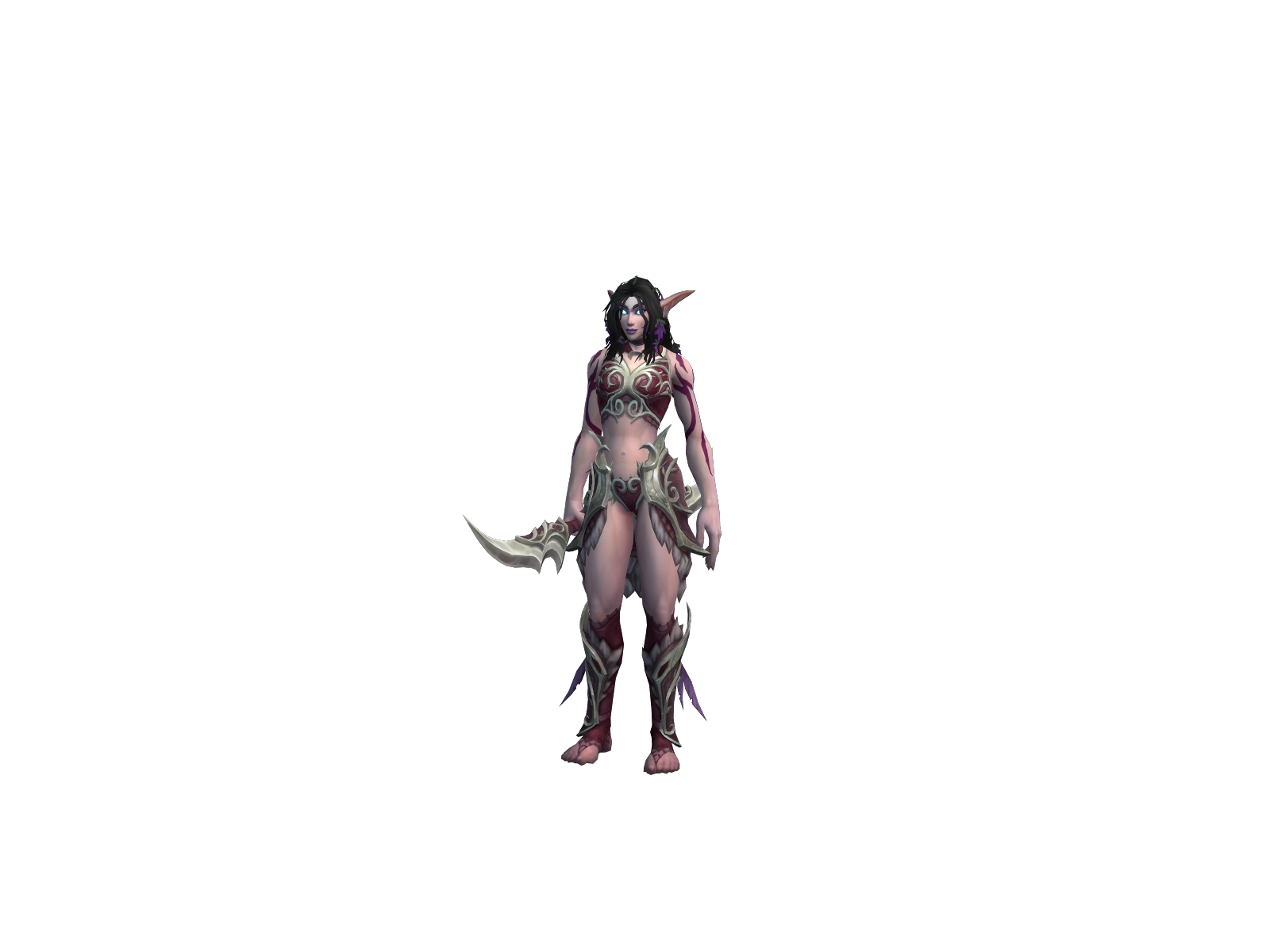 Viktra 3D character render