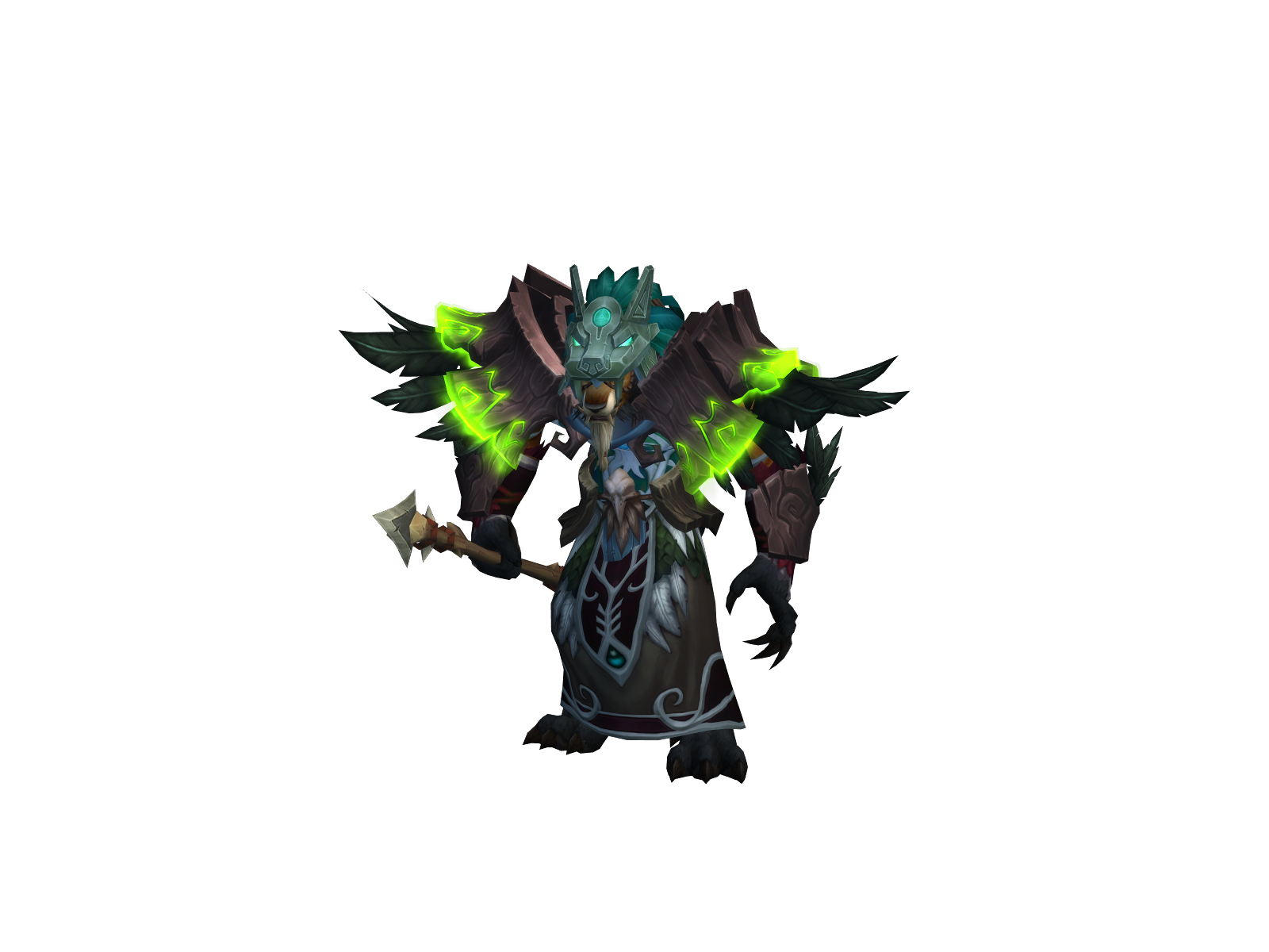 Talvin 3D character render