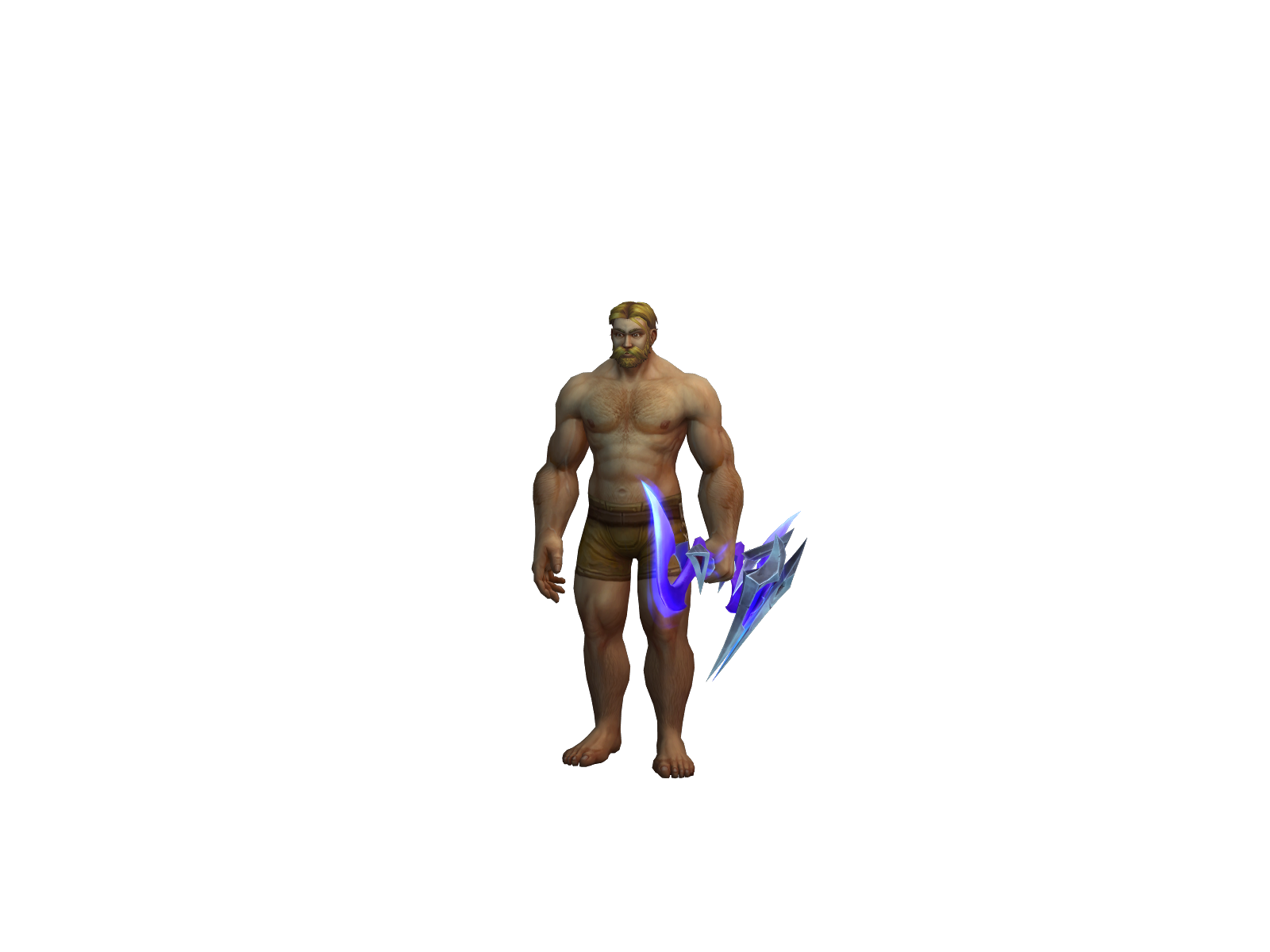 Gawdofdeath 3D character render