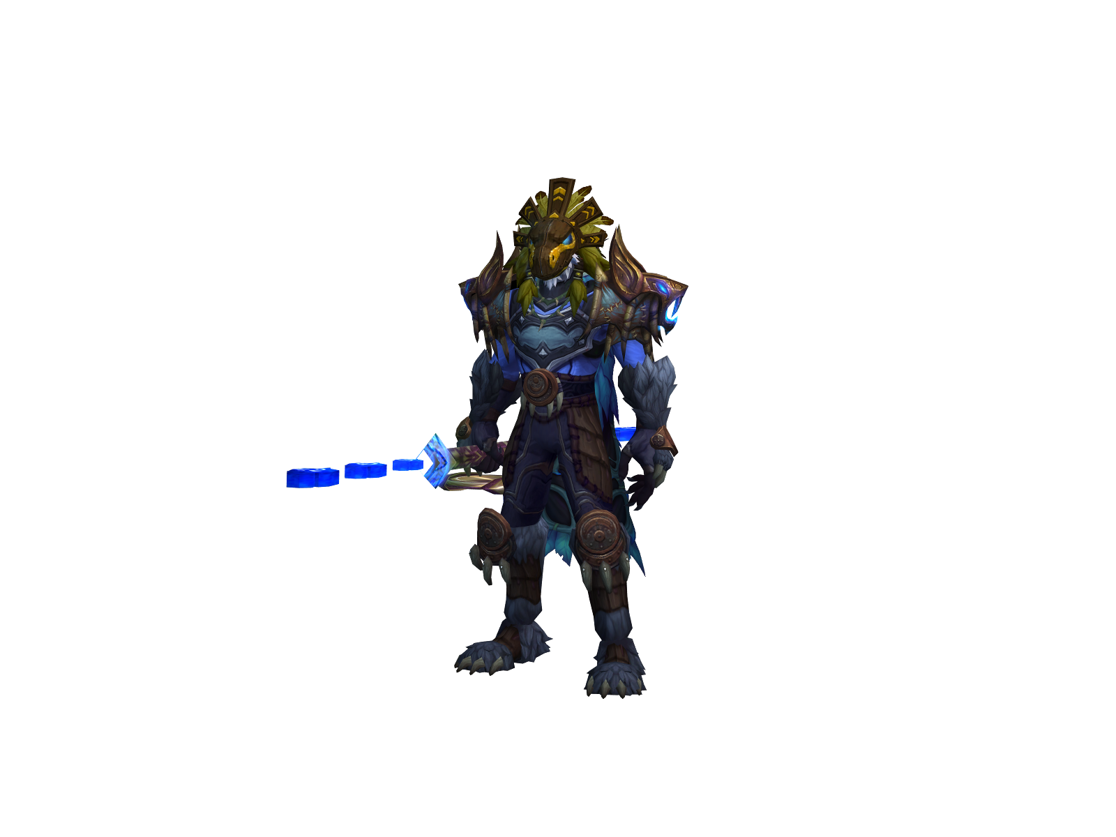 Lisanalgaiib 3D character render