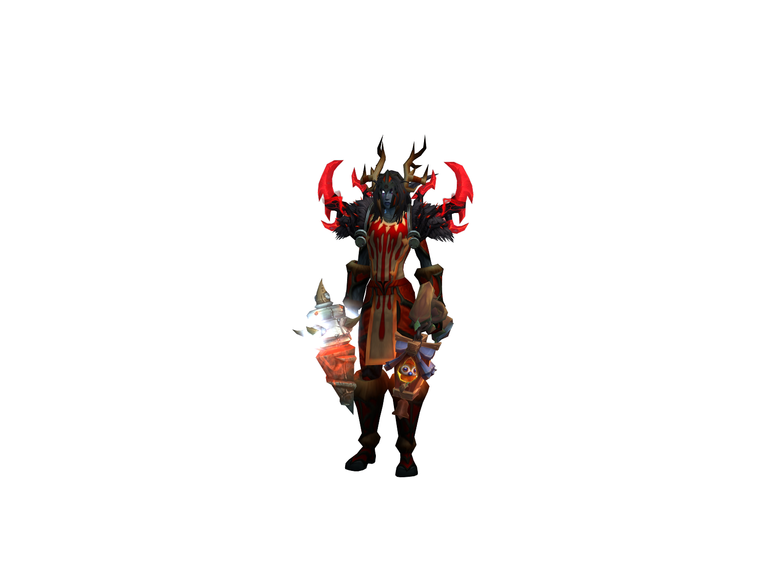 Paiñ 3D character render