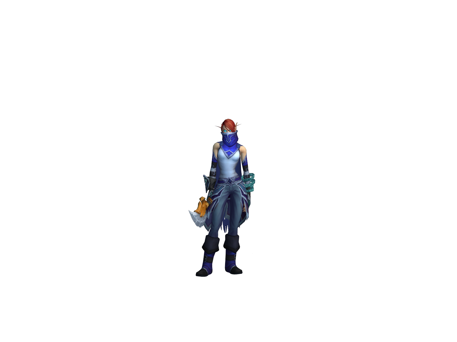 Nathalena 3D character render