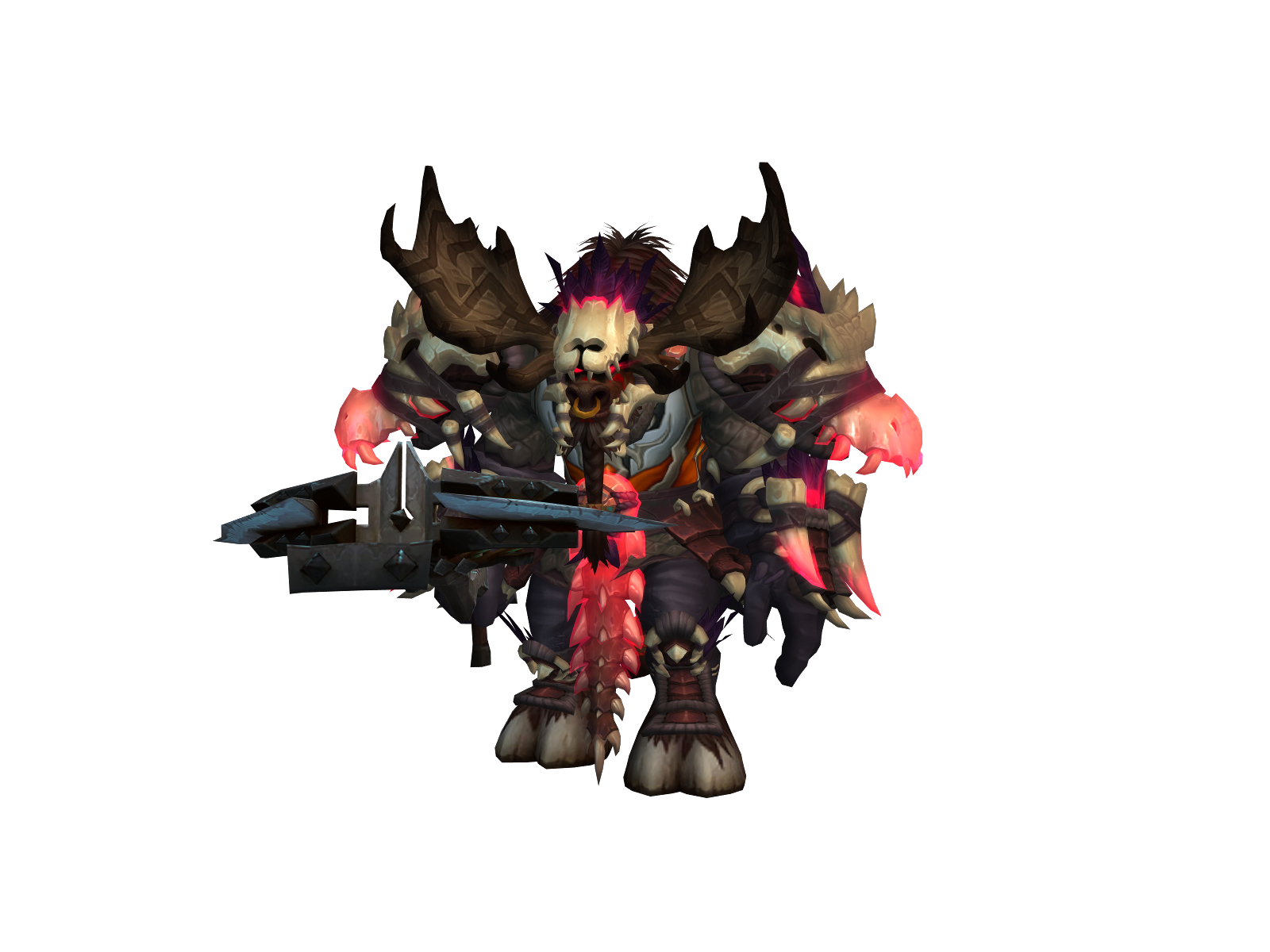 Bowds 3D character render