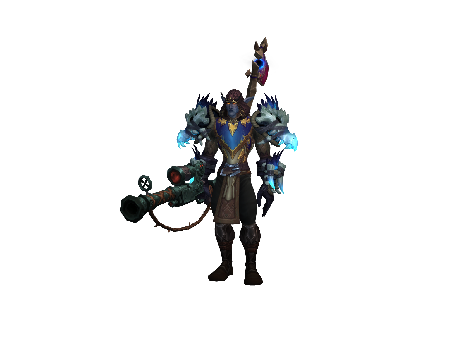Woolcraw 3D character render