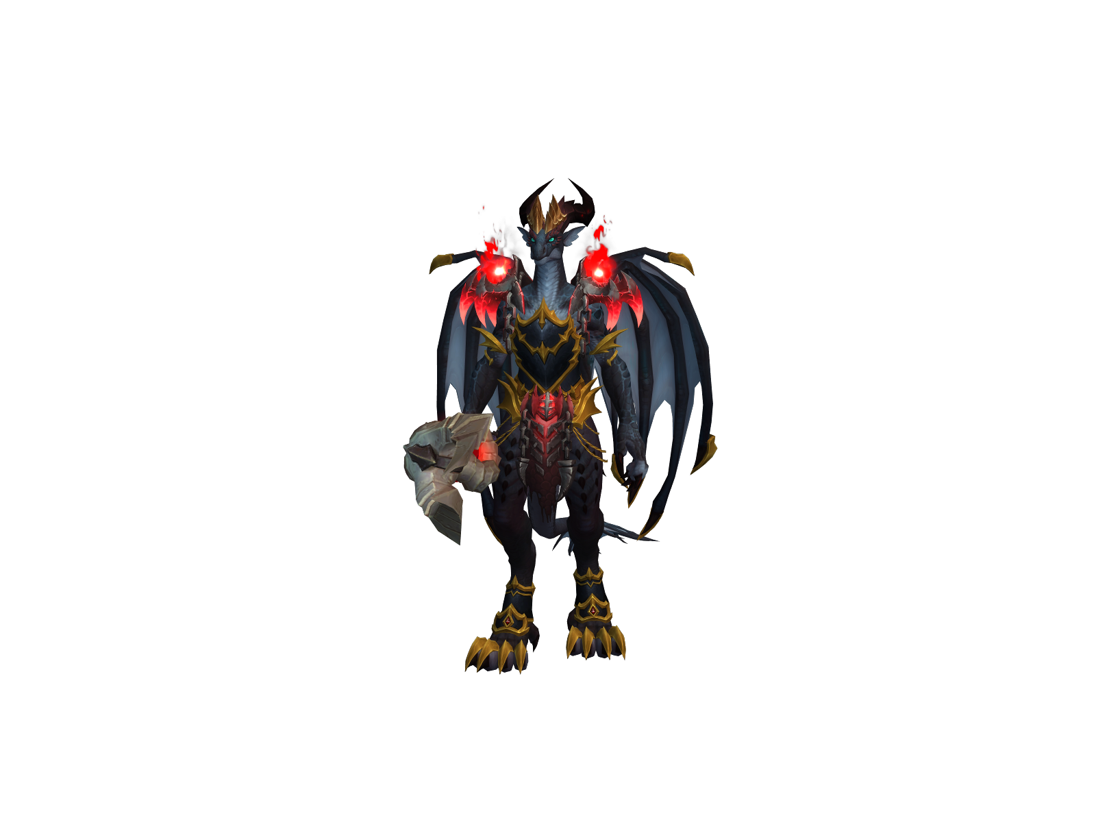Nythraxis 3D character render